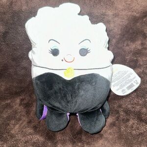 SQUISHMALLOWS DISNEY URSULA. Cuddly plush toy. 8” to 10” plushie.